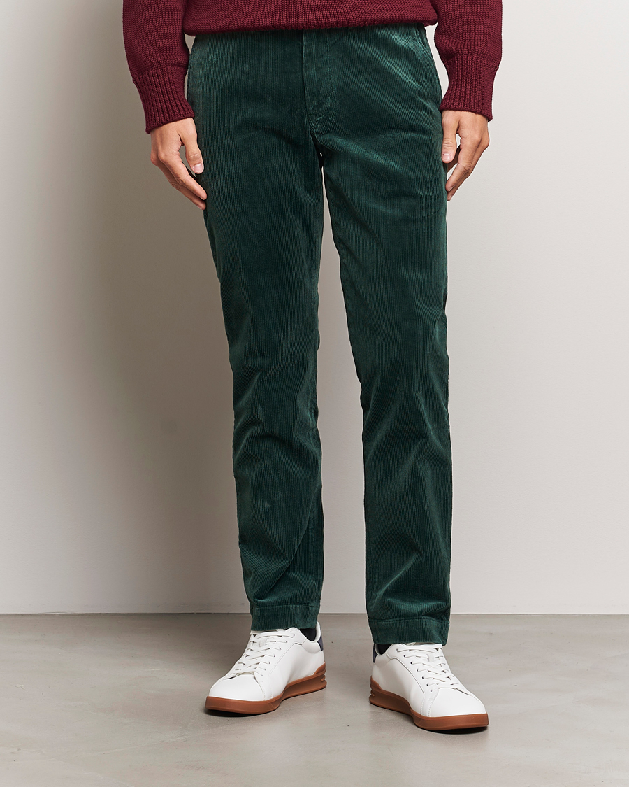 Herre | Cordfløyelsbukser | Polo Ralph Lauren | Bedford Corduroy 5-Pocket Pants College Green