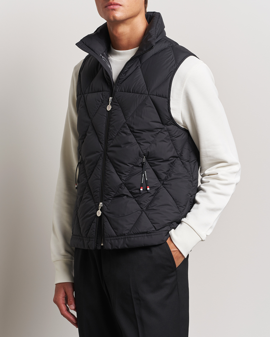 Herre |  | Moncler | Aroula Quilted Down Vest Black
