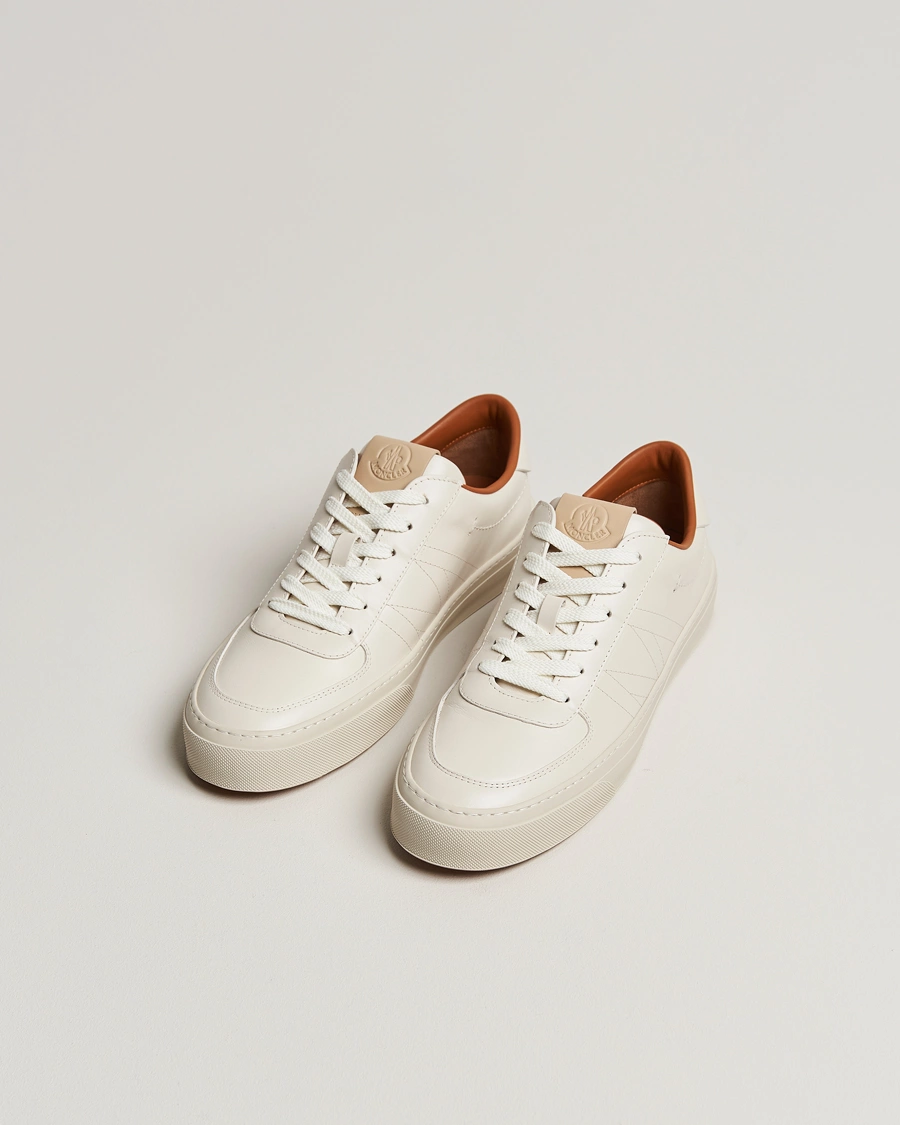 Herre | Sneakers med lavt skaft | Moncler | Monclub Sneakers White Calf