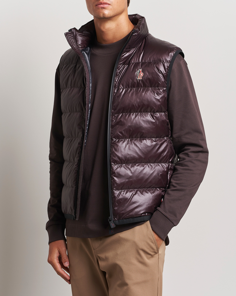 Herre | Luxury Classics | Moncler Grenoble | Down Vest Brown