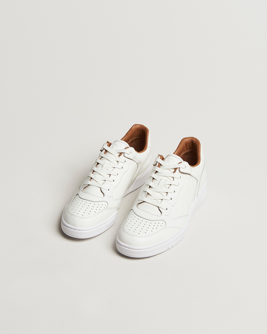 Herre |  | Polo Ralph Lauren | Polo Court Sneaker Deckwash White Leather