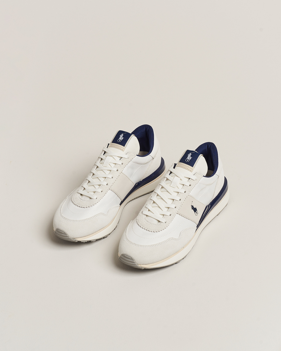 Herre |  | Polo Ralph Lauren | Train 89 PP Sneaker Deckwash White/Newport Navy