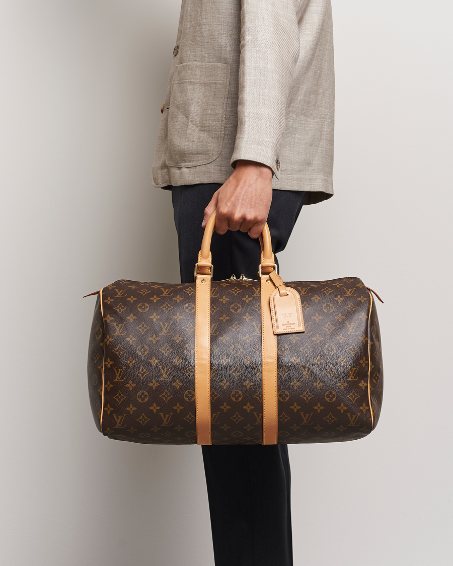 Herre |  | Louis Vuitton Pre-Owned | Keepall 45 Bag Monogram 