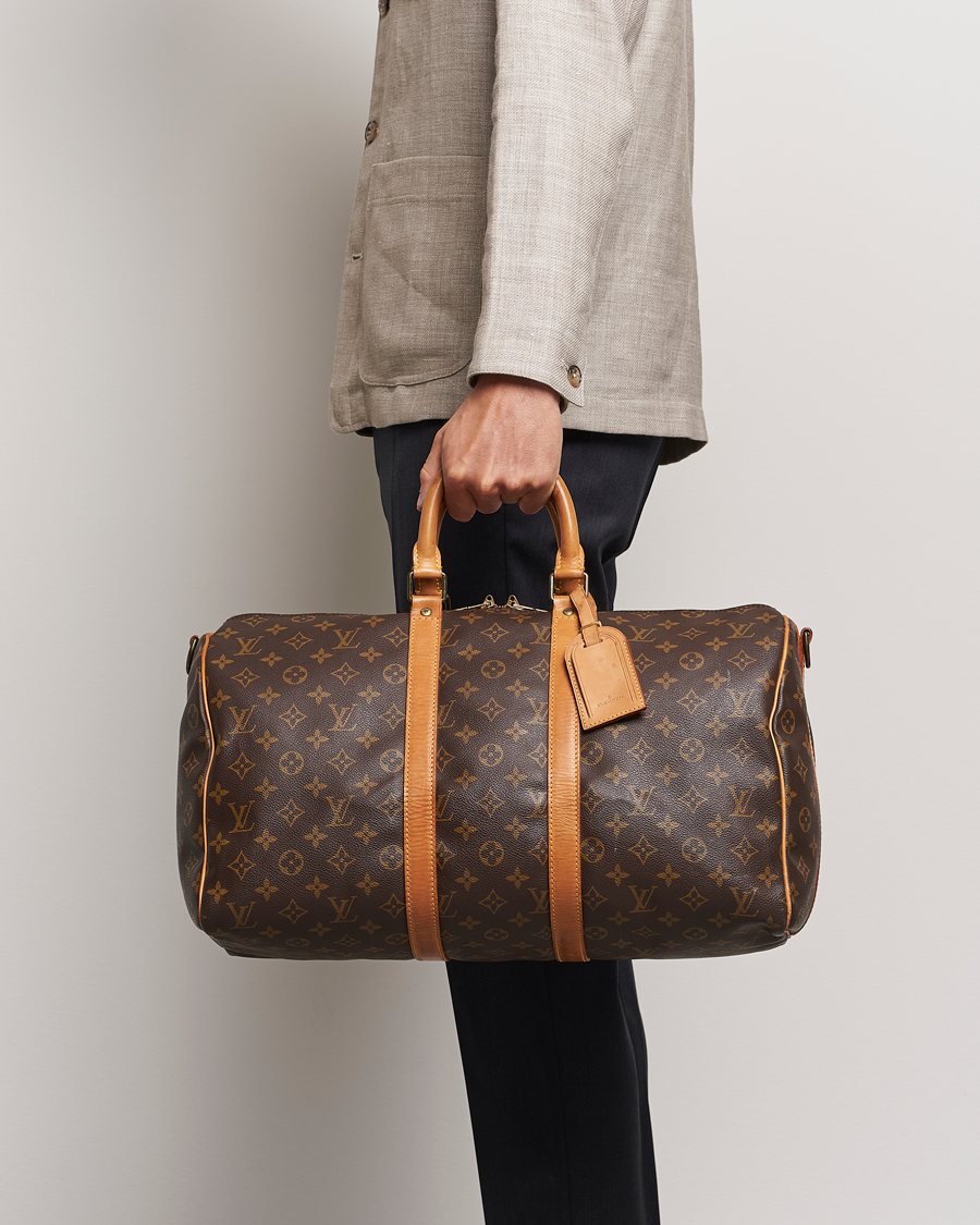 Herre | Pre-owned Assesoarer | Louis Vuitton Pre-Owned | Keepall Bandoulière 45 Monogram 