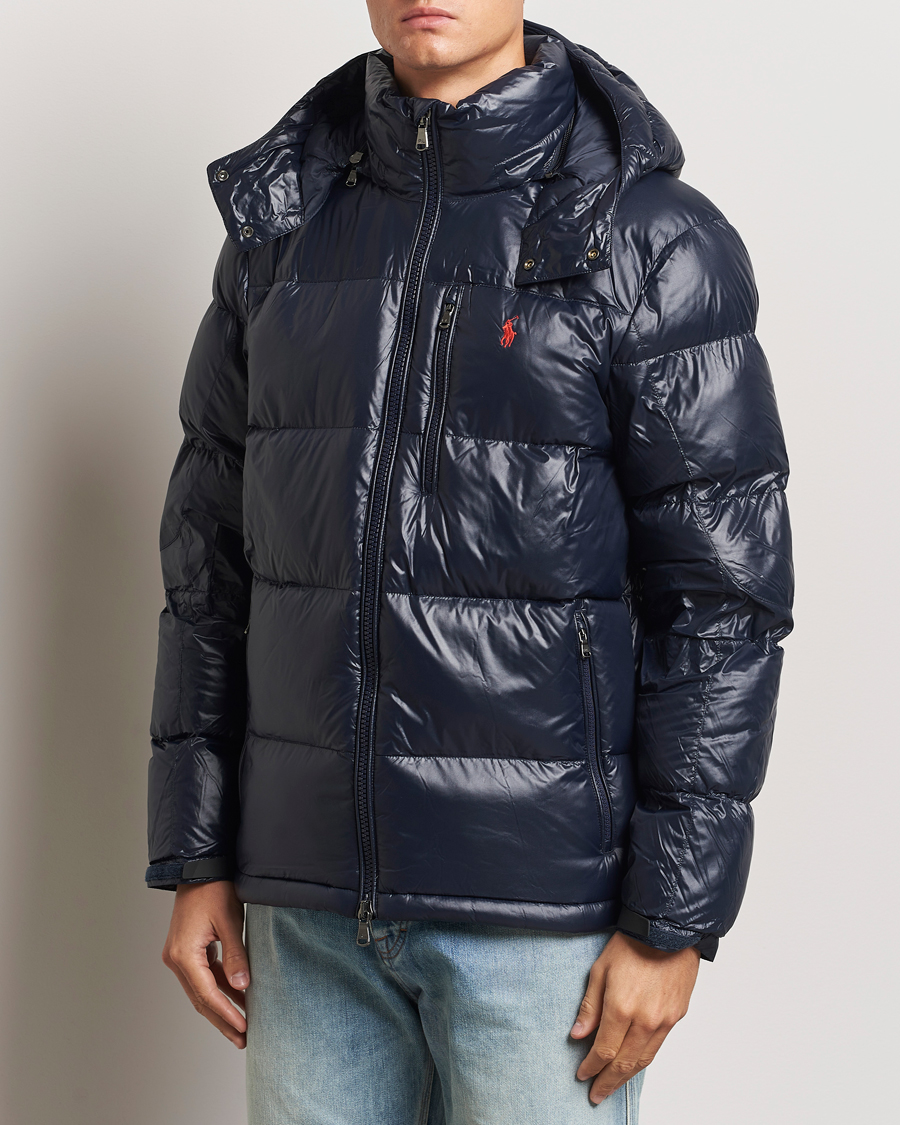 Herre |  | Polo Ralph Lauren | El Cap High Gloss Down Jacket Collection Navy Glossy