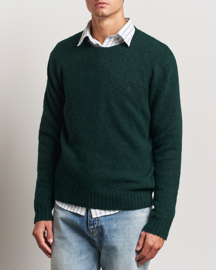 Herre |  | Polo Ralph Lauren | Alpaca Crew Neck Sweater Moss Agate