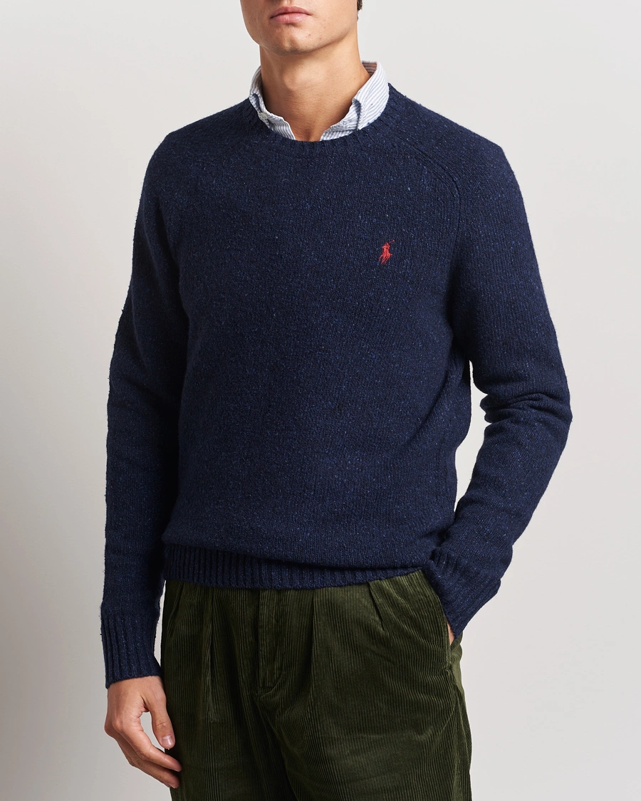 Herre |  | Polo Ralph Lauren | Donegal Sweater Ancient Navy