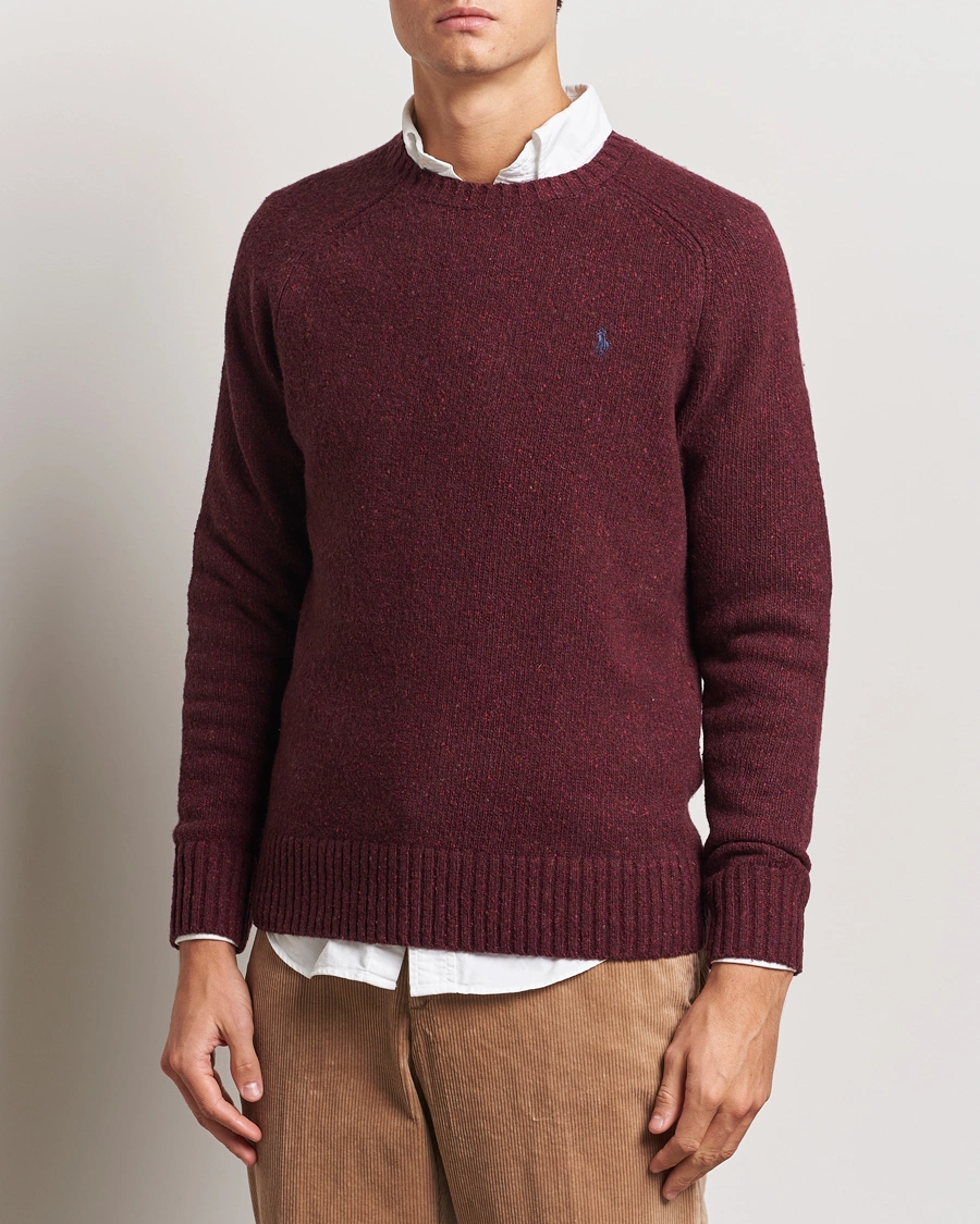 Herre |  | Polo Ralph Lauren | Donegal Sweater Aged Wine