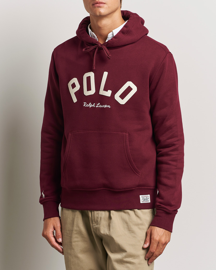 Herre |  | Polo Ralph Lauren | RL Varsity Fleece Hoodie Classic Wine