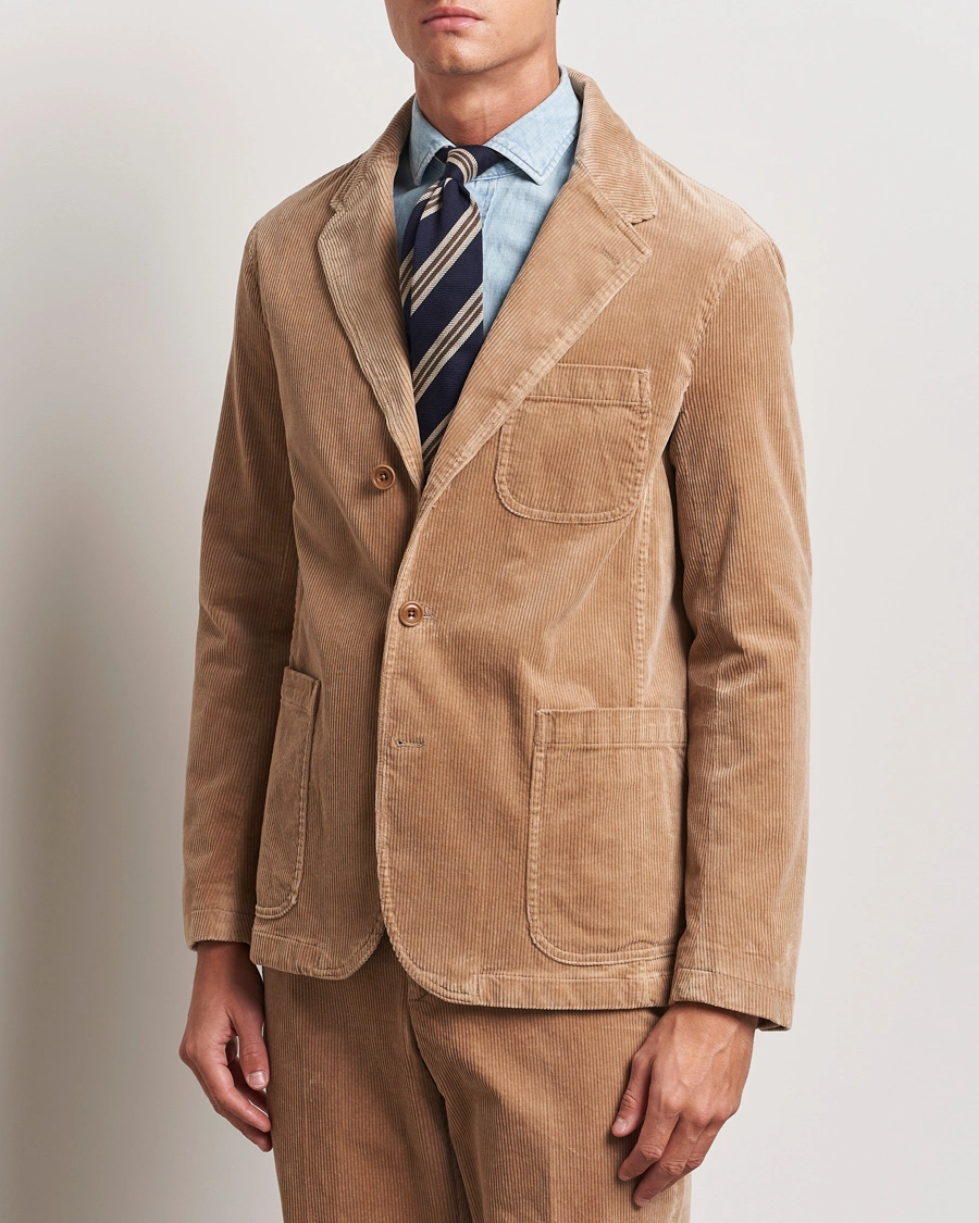 Herre |  | Polo Ralph Lauren | Corduroy Stretch Blazer Hazelnut