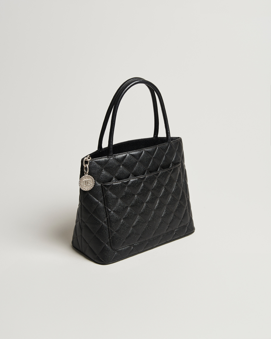 Herre |  | Chanel Pre-Owned | Médallion Tote Bag Black Caviar