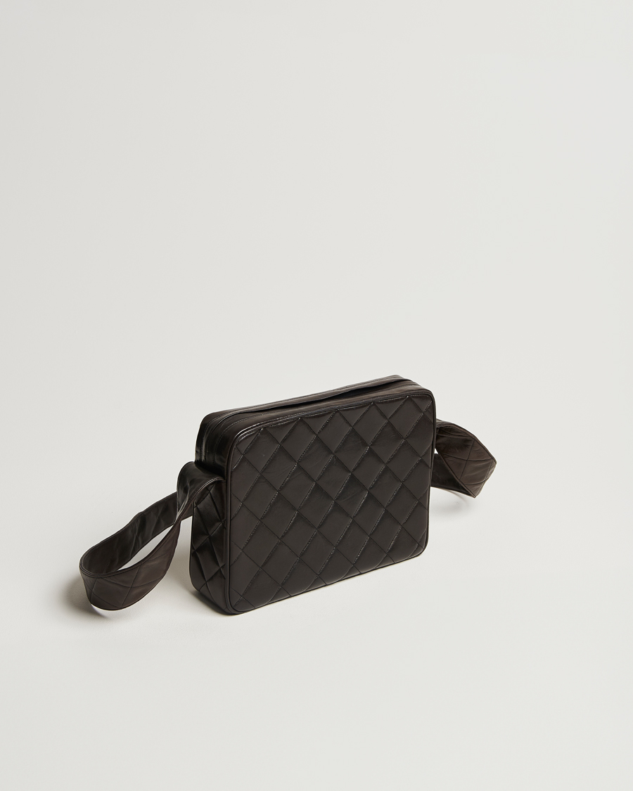 Herre |  | Chanel Pre-Owned | Tassel Flap Shoulder Bag Black Lambskin