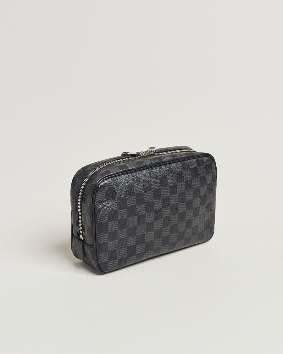 Herre | Pre-owned Assesoarer | Louis Vuitton Pre-Owned | Toiletry Damier Graphite 