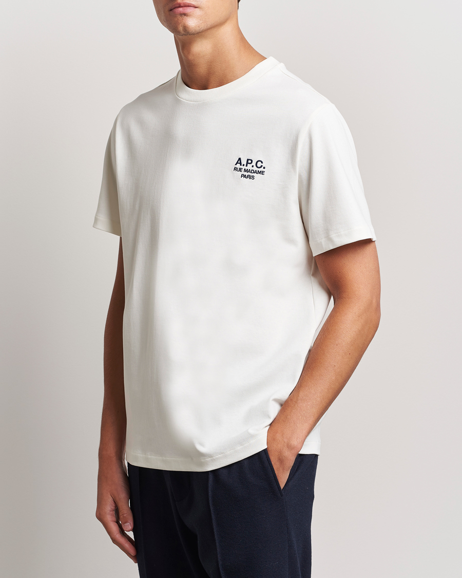 Herre | Hvite t-shirts | A.P.C. | Rue Madame T-Shirt White