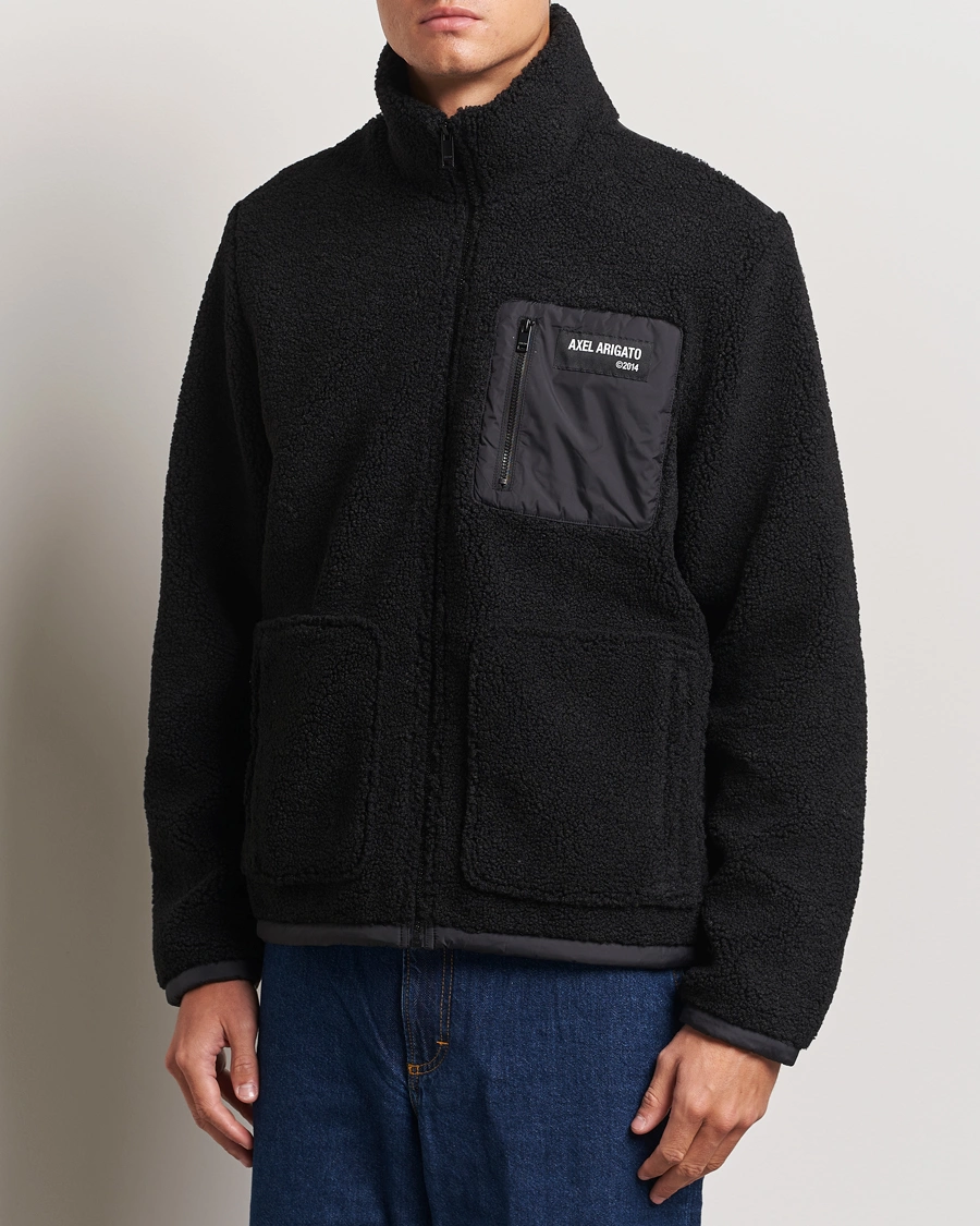 Herre |  | Axel Arigato | Billie Fleece Jacket Black