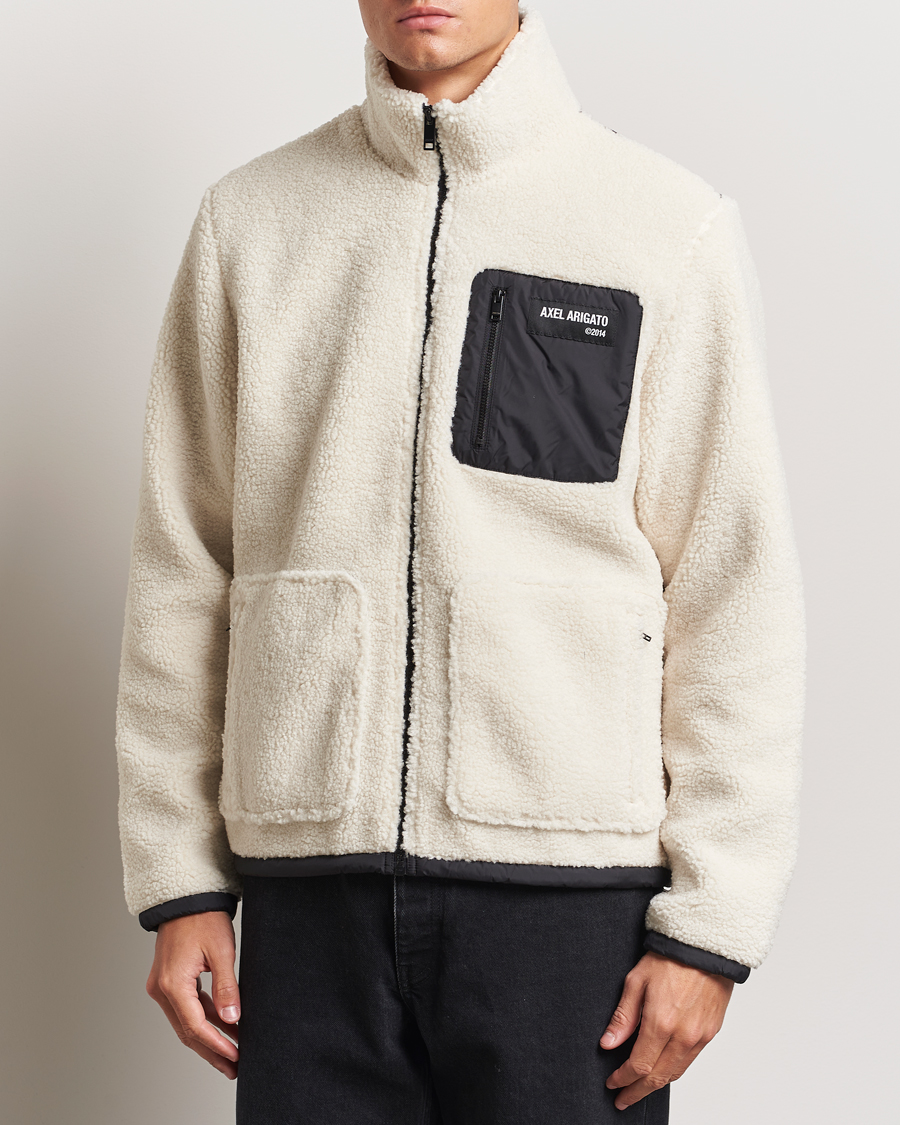 Herre |  | Axel Arigato | Billie Fleece Jacket Ecru