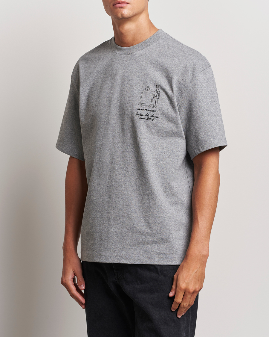 Herre |  | Axel Arigato | Resort T-Shirt Grey Melange