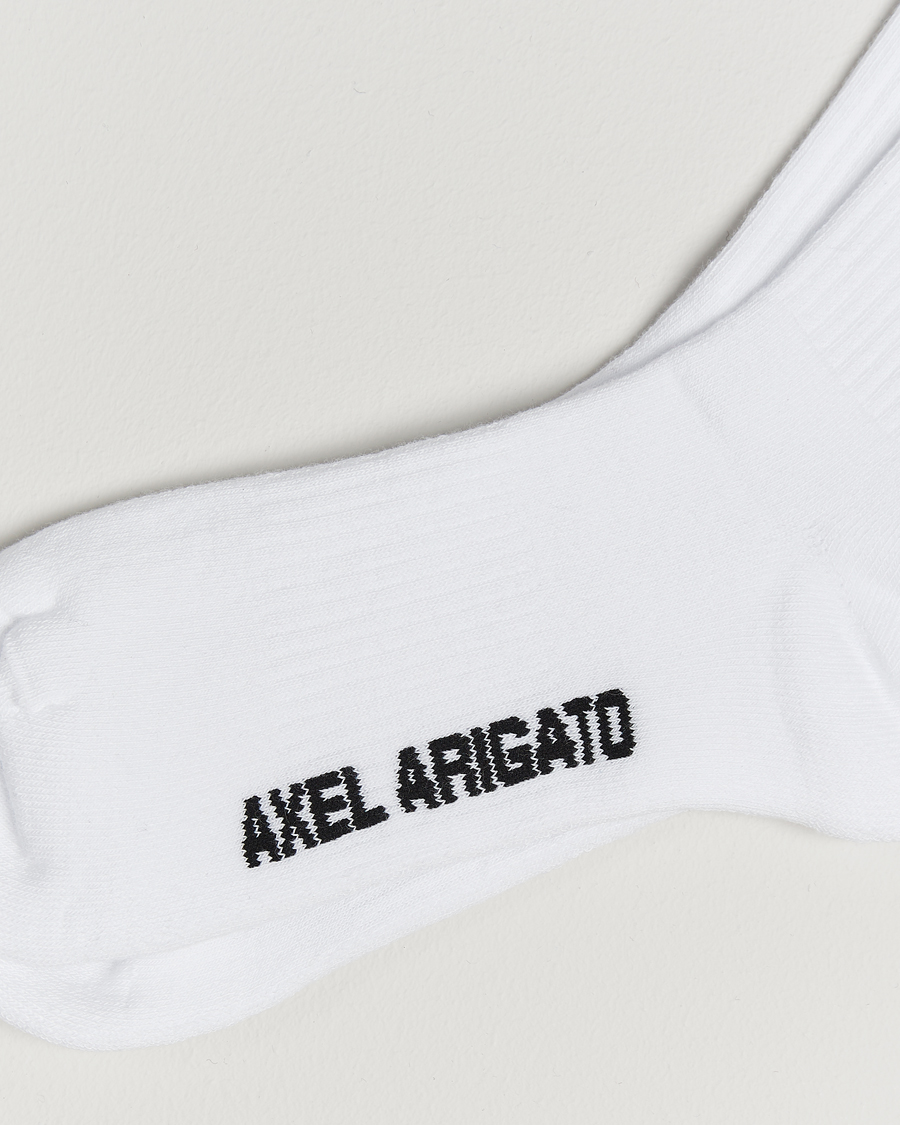 Herre |  | Axel Arigato | Logo Tube Socks White