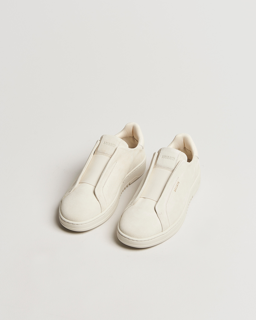 Herre |  | Axel Arigato | Dice Laceless Sneaker Off White Suede
