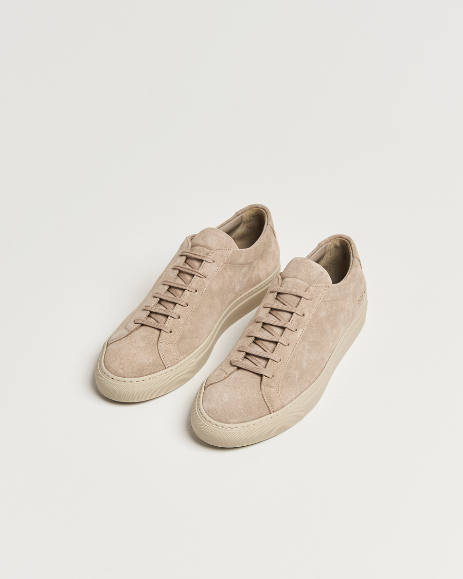 Herre |  | Common Projects | Original Achilles Suede Sneaker Taupe