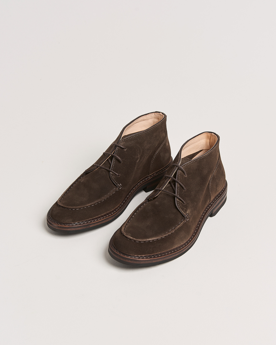 Herre | Chukka boots | Astorflex | Deukeflex Dainite Chukka Boot Dark Brown Suede