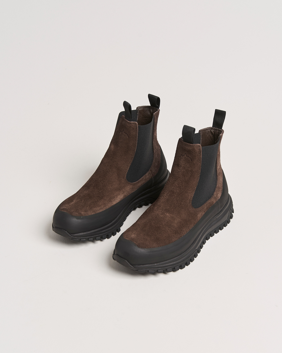 Herre | Chelsea boots | Diemme | Ramon Vibram Sole Chelsea Boot Dark Brown Suede