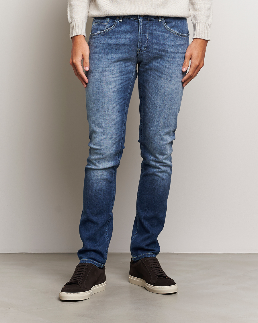 Herre | Dondup | Dondup | George Jeans Medium Blue