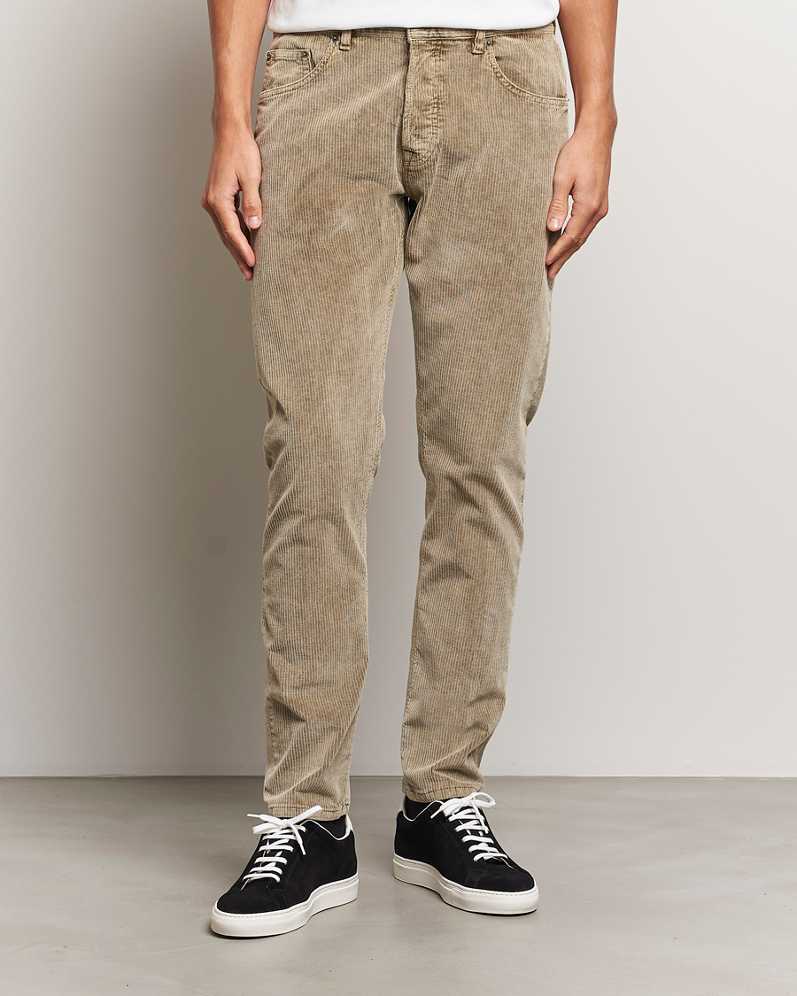 Herre |  | Dondup | Icon Corduroy Trousers Khaki