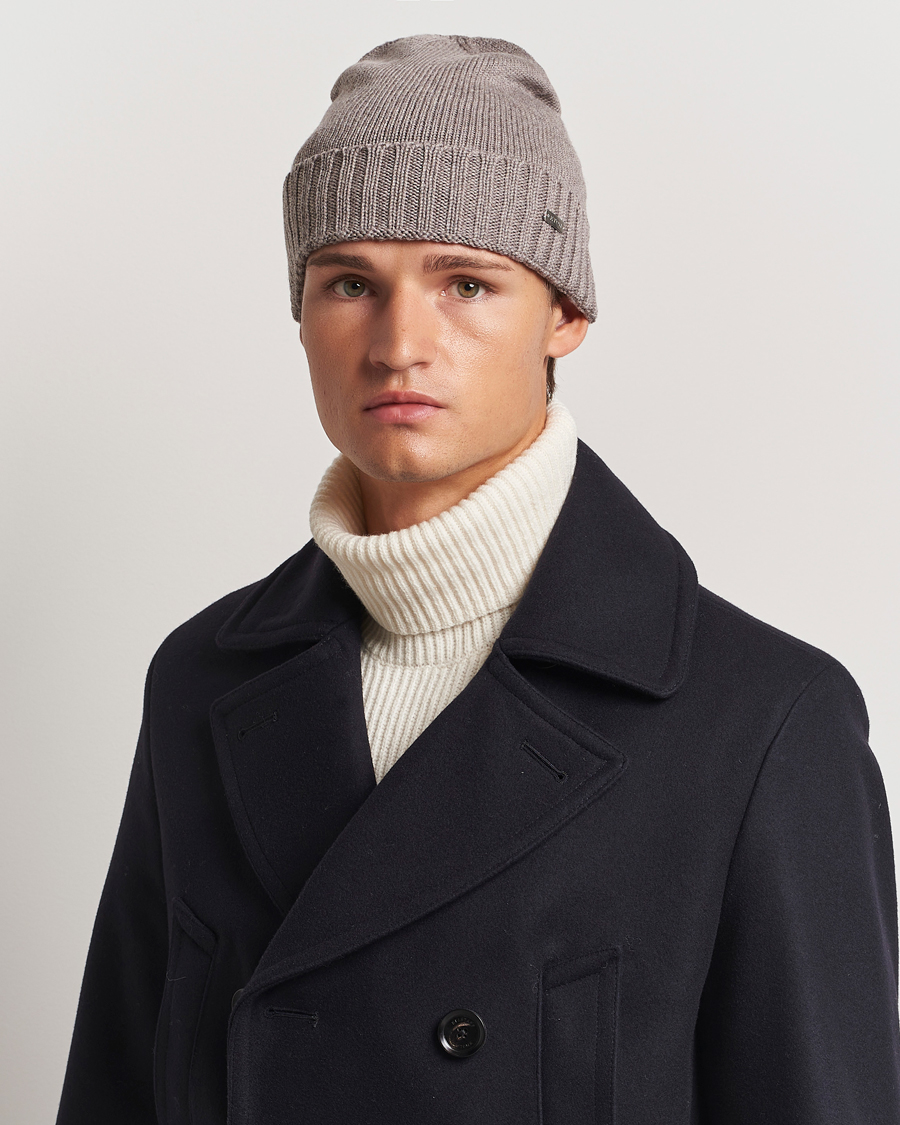 Herre |  | Eton | Wool Beanie Beige