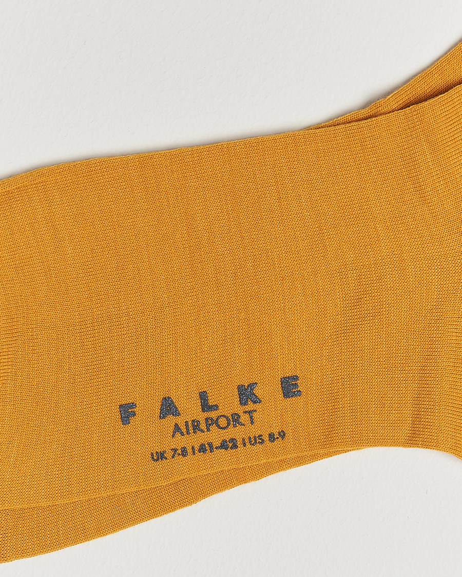 Herre |  | Falke | Airport Socks Amber Yellow