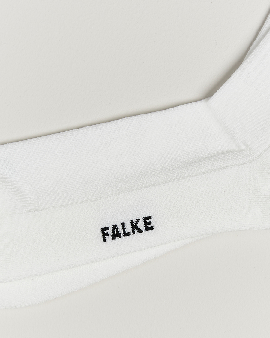 Herre |  | Falke | Dynamic Tennis Sock White/Black