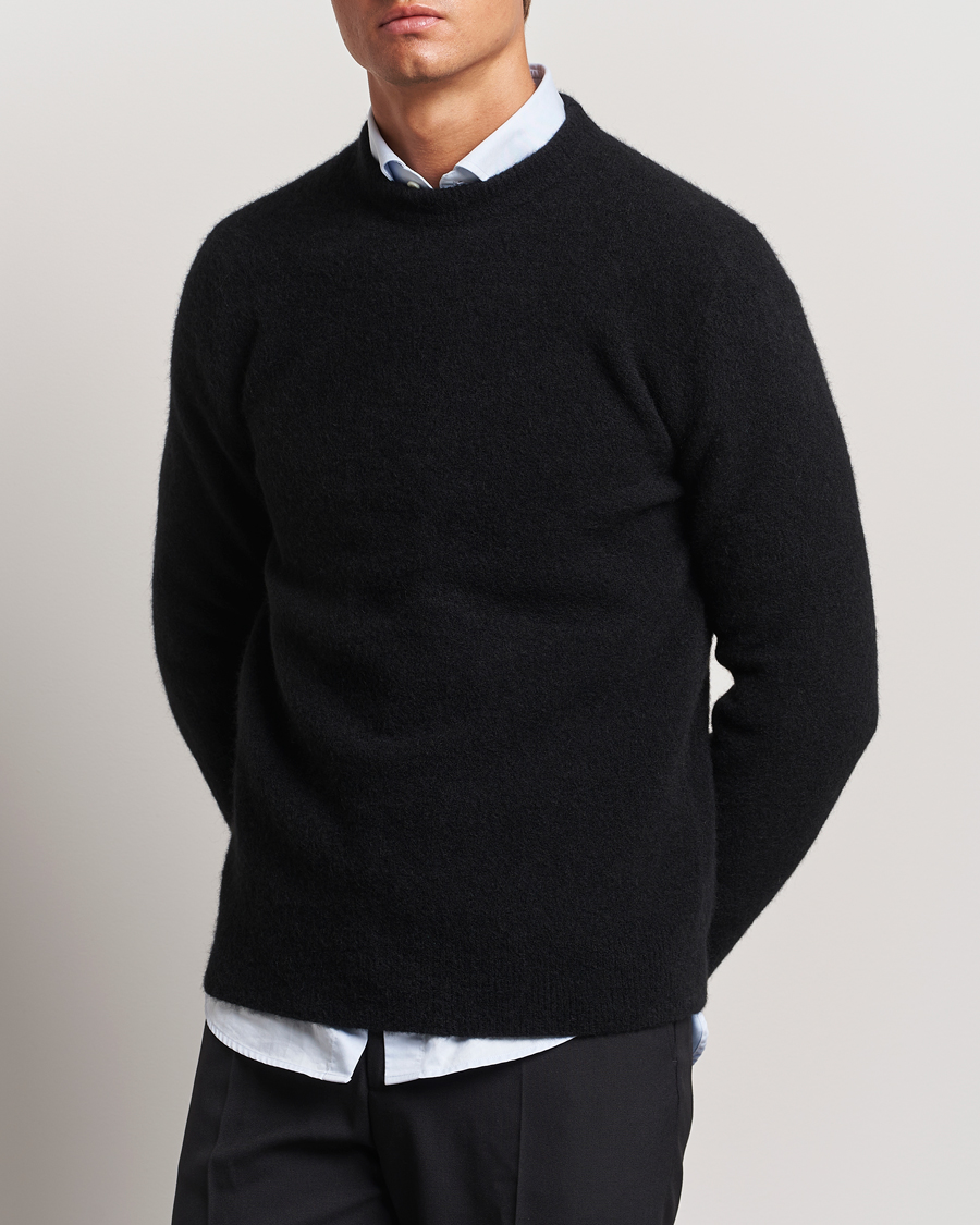 Herre | Gensere | Filippa K | Yak Knitted Sweater Black