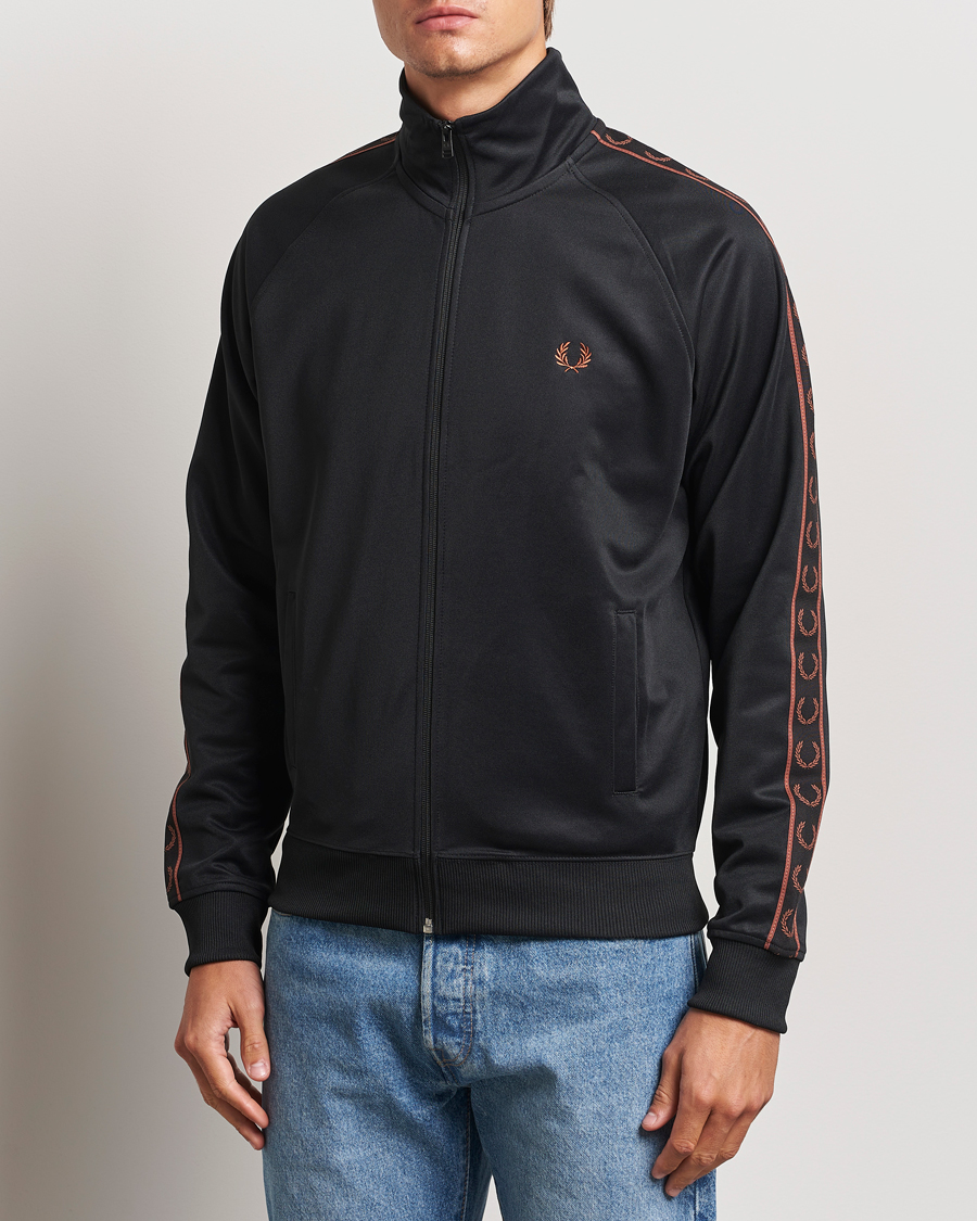 Herre |  | Fred Perry | Taped Track Jacket Black