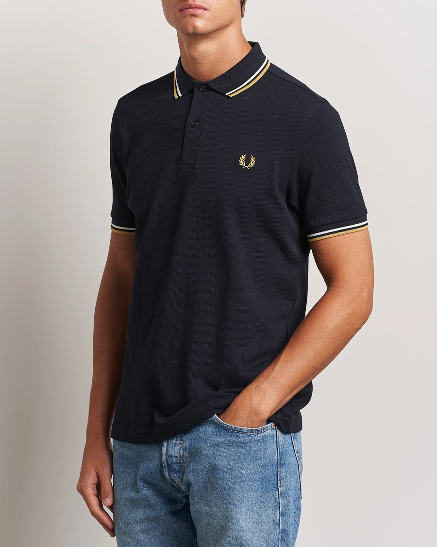 Herre |  | Fred Perry | Twin Tipped Shirt Navy