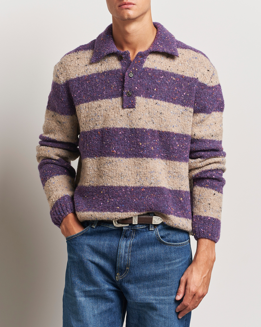 Herre |  | GANT | Barstriped Rugger Deep Plum