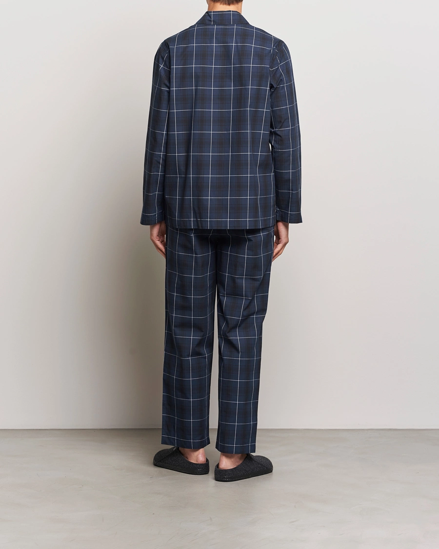 Herre |  | BOSS BLACK | Urban Checked Pyjama Set Dark Blue