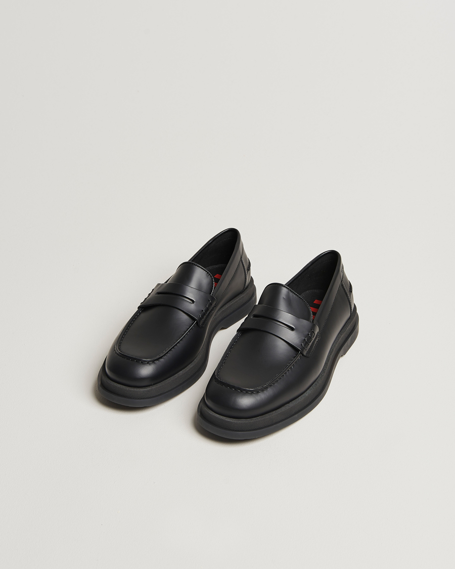 Herre |  | HUGO | Chaol Leather Loafer Black