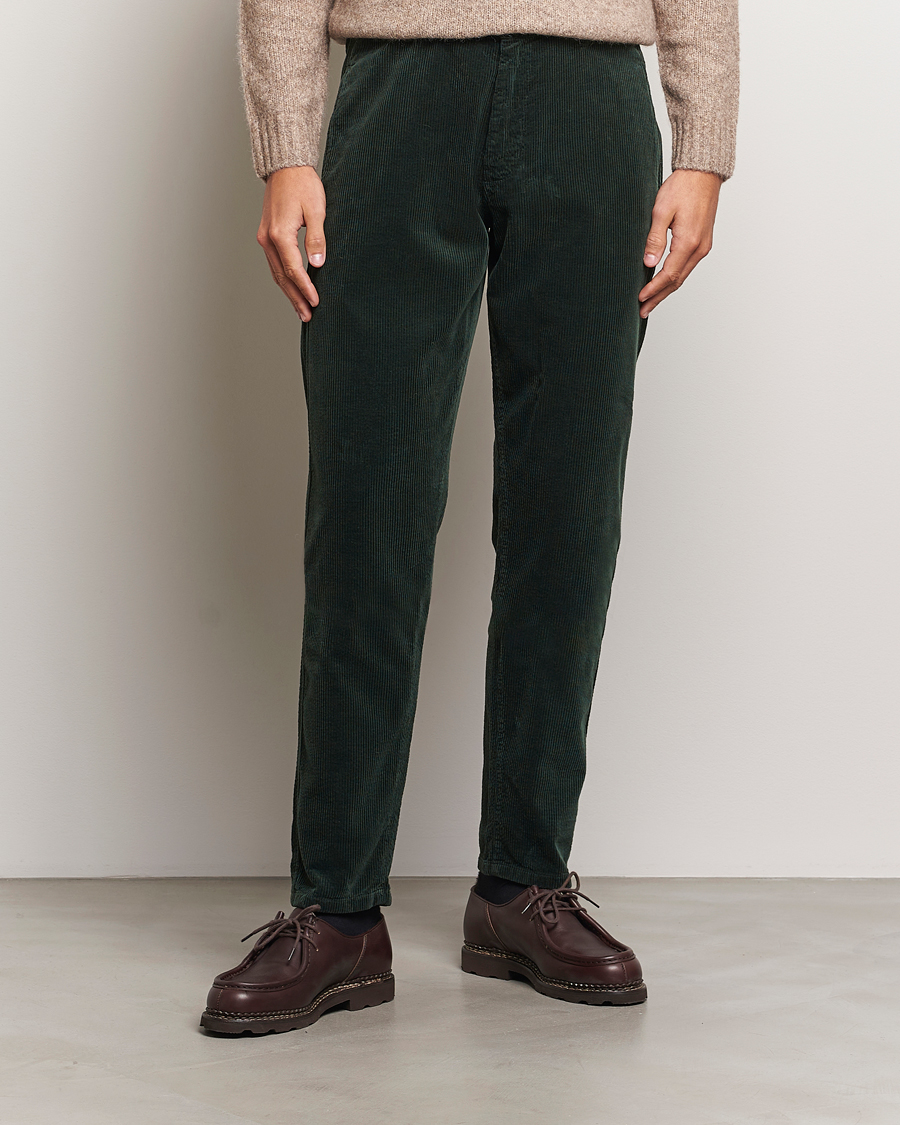 Herre |  | Aspesi | Corduroy Pants Dark Green