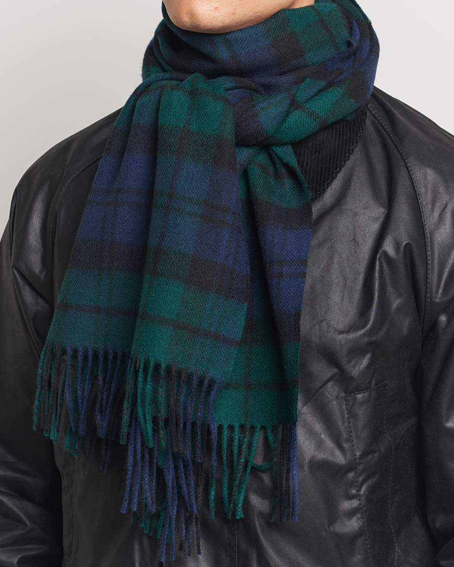 Herre |  | Gloverall | Lambswool Scarf Blackwatch