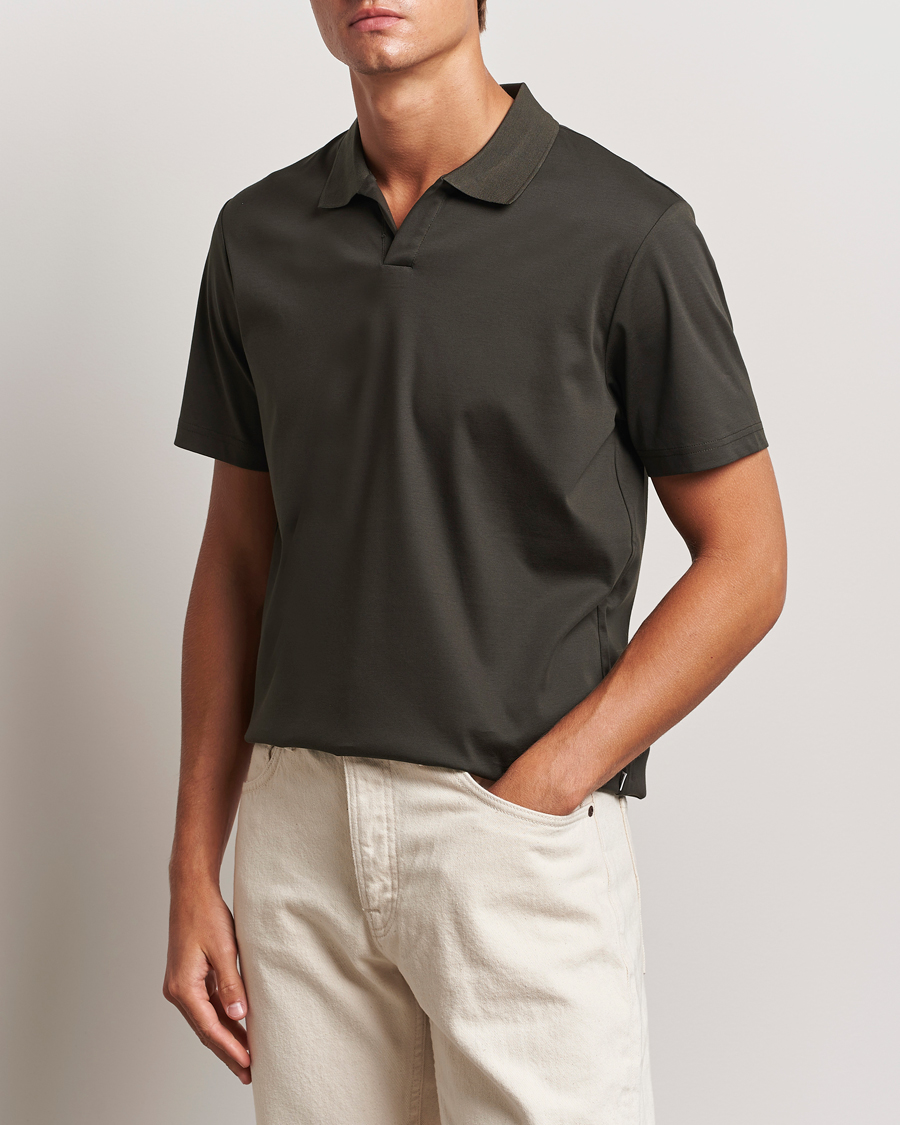 Herre |  | NN07 | Paul Mercerized Polo Dark Army