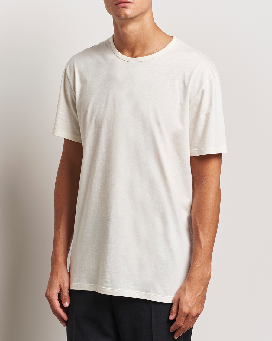 Herre | Hvite t-shirts | Paul Smith | Artist Rib Crew Neck T-Shirt White