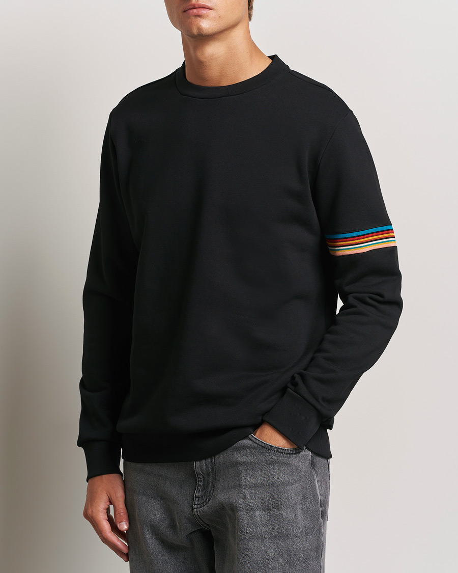 Herre |  | Paul Smith | Striped Arm Sweatshirt Black