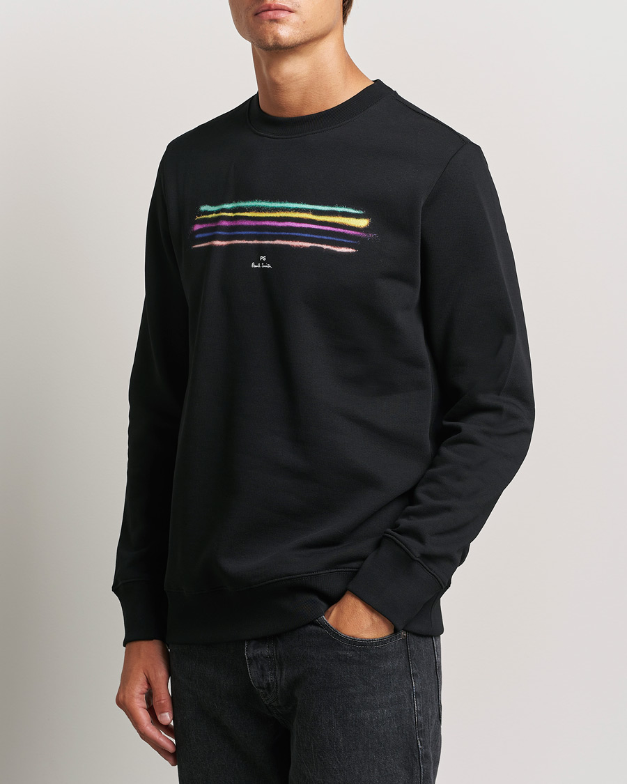 Herre |  | PS Paul Smith | Zebra Crew Neck Sweatshirt Black