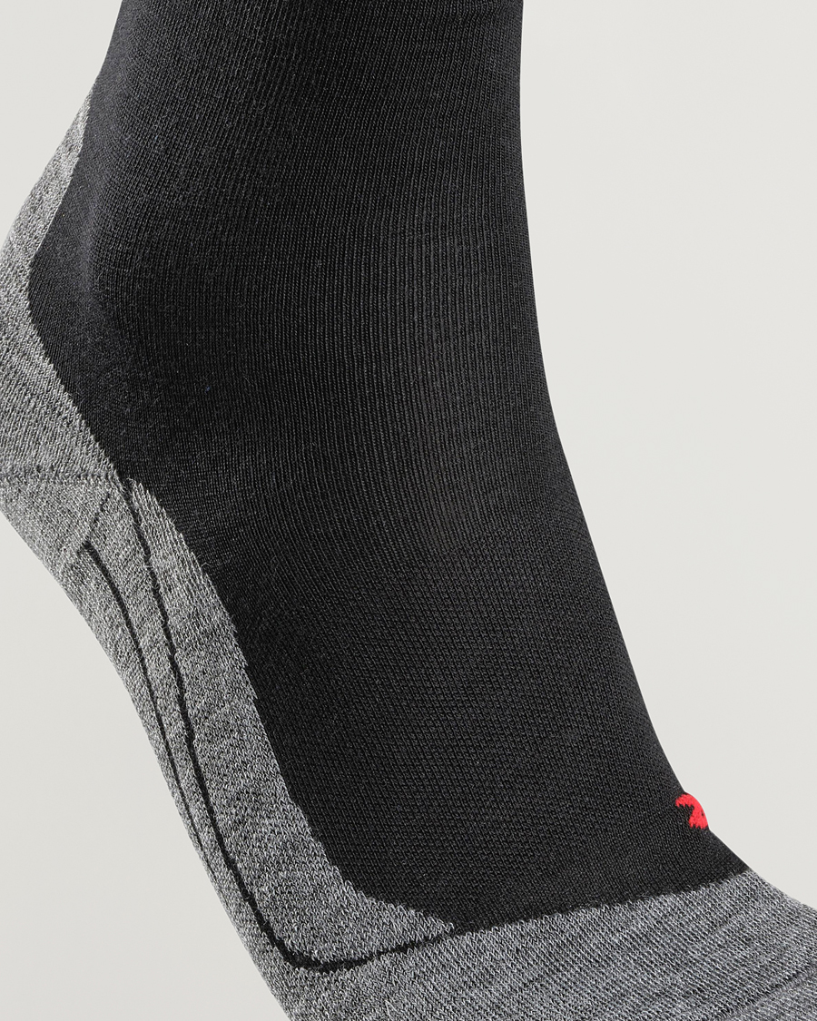 Herre |  | Falke Sport | RU4 Endurance Wool Running Socks Black Mix