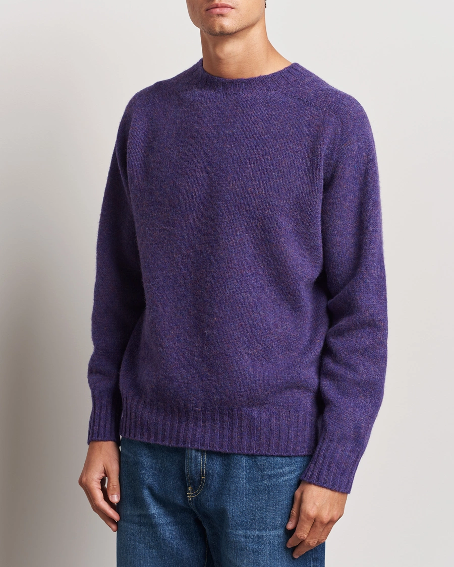 Herre |  | Howlin\' | Brushed Wool Sweater Lavender