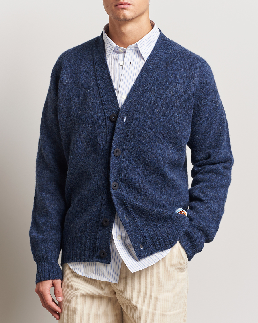 Herre |  | Howlin\' | Shaggy Bear Cardigan Denim