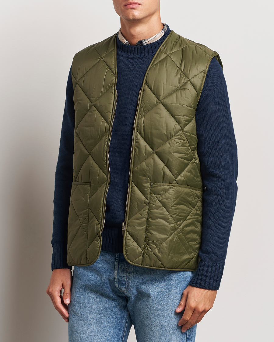 Herre |  | Barbour Lifestyle | Large Box Quilted Liner Fern