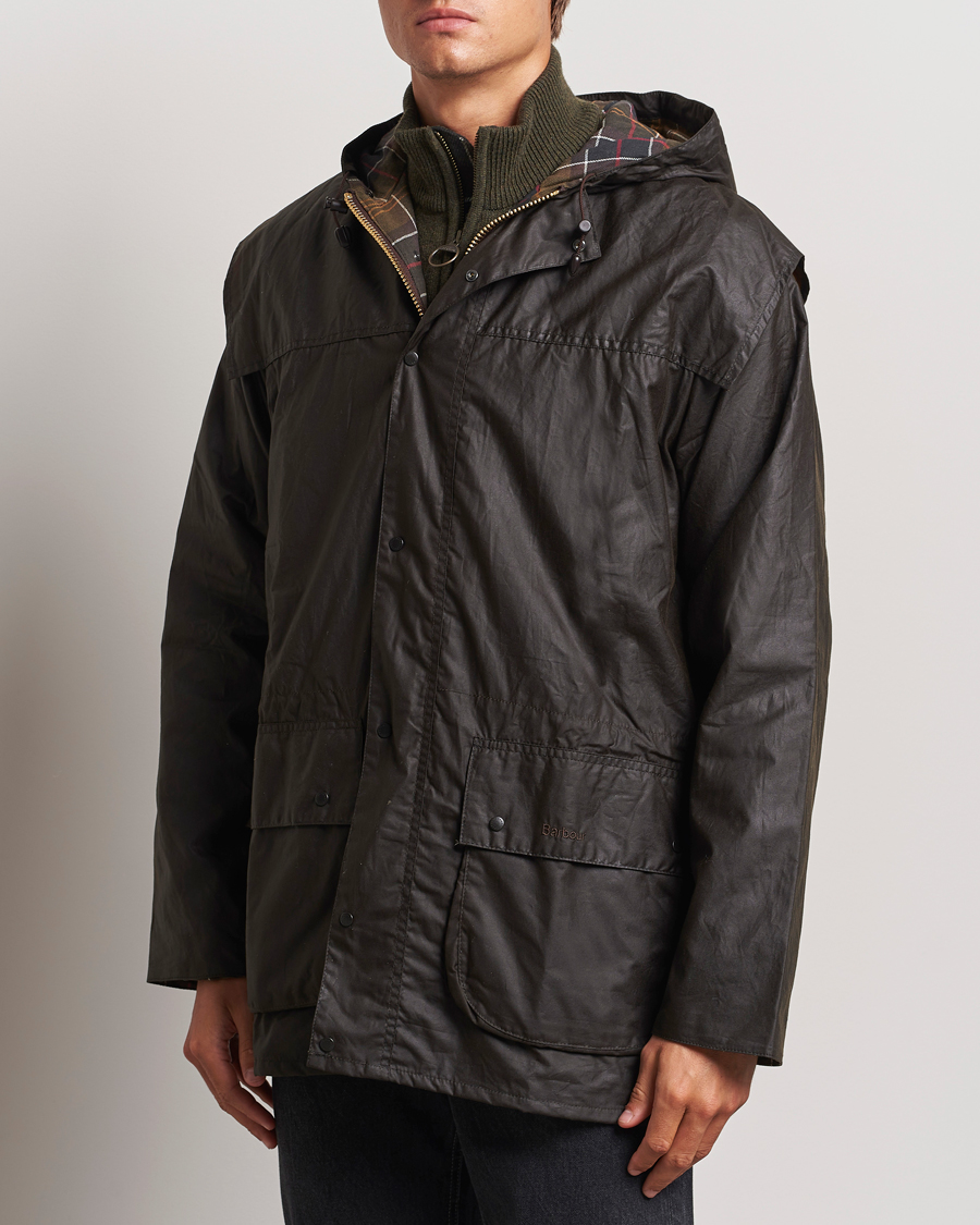 Herre |  | Barbour Lifestyle | Classic Durham Wax Jacket Olive