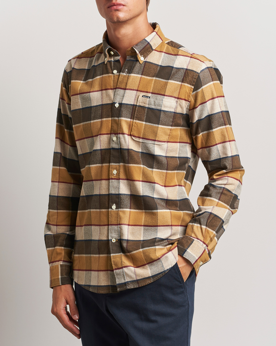 Herre |  | Barbour Lifestyle | Valley Check Flannel Shirt Brown