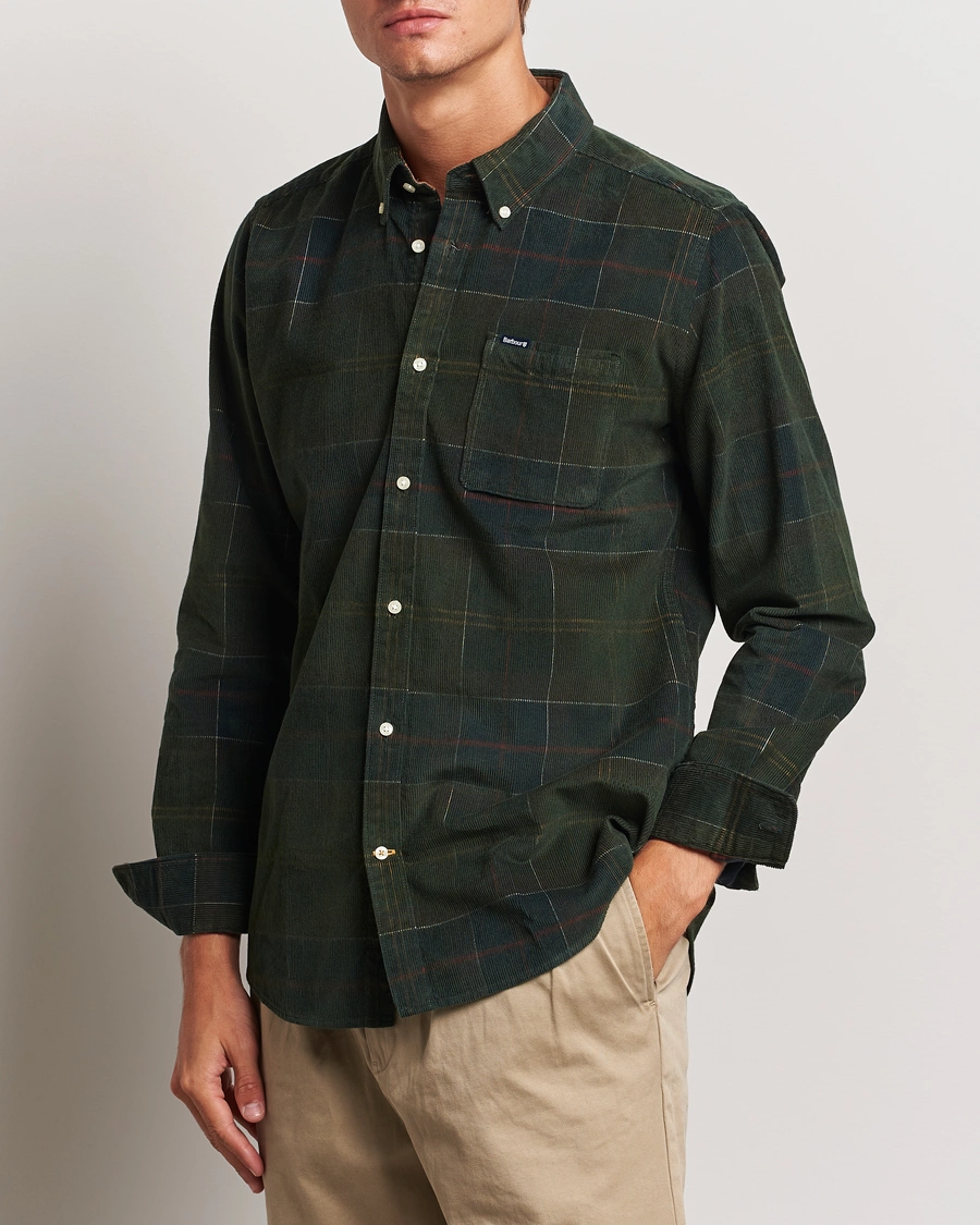 Herre |  | Barbour Lifestyle | Blair Corduroy Check Shirt Classic Tartan